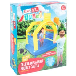 B&M Deluxe Inflatable Bouncy Castle