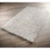B&M Chunky Knit Rug 60 X 110cm - Silver