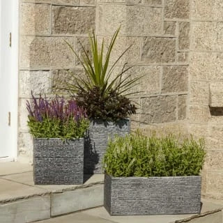B&M Slate Effect Trough Planter - Image 2