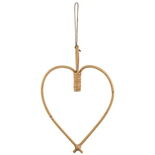 B&M Cane Heart Decoration - Image 2