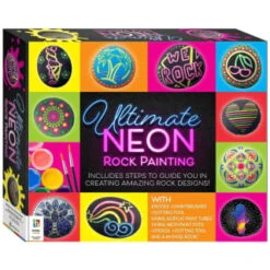 B&M Ultimate Neon Rock Painting Kit