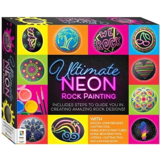 B&M Ultimate Neon Rock Painting Kit