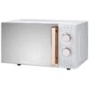 Goodmans Diamond White And Rose Gold Microwave