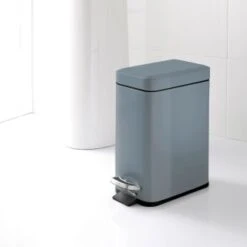Addis Rectangular 5L Bin - Grey