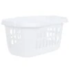 B&M Hipster White Laundry Basket