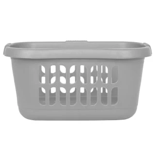 B&M Hipster Grey Laundry Basket - Image 2