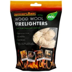 B&M Quickflame Wood Wool Firelighters