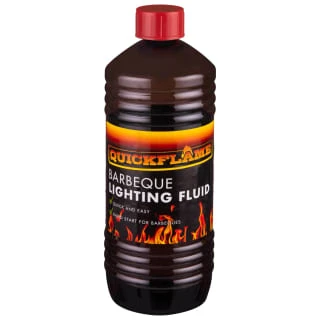 B&M Quickflame BBQ Lighting Fluid 1L