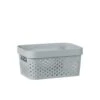 B&M Medium Rectangular Spot Storage Basket - Grey