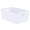 Soho Storage Tub 15 X 35 X 26cm - White