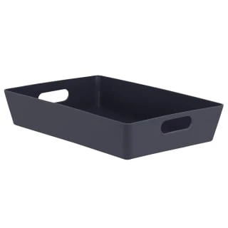 Soho Storage Tray 15 X 35 X 26cm - Graphite