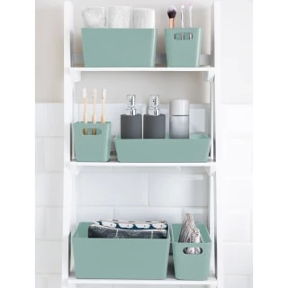 Soho Storage Tub 10 X 30 X 10cm - Sage - Image 3