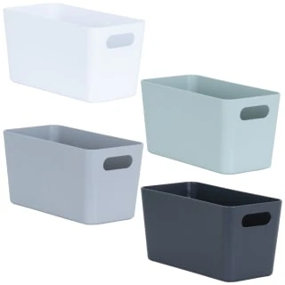Soho Storage Tub 10 X 30 X 10cm - Grey - Image 2