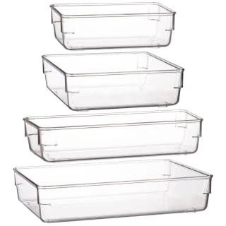 Clear Organiser Plastic Tray - Medium - Image 2