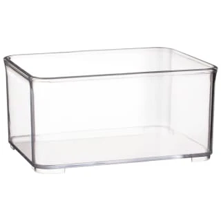 Clear Nestable Storage Tub - Medium