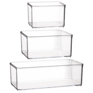 Clear Nestable Storage Tub - Large - Image 3