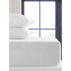 Silentnight Double Fitted Sheet - White