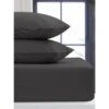 Silentnight Charcoal Single Fitted Sheet