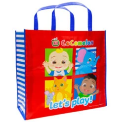CoComelon Large Reusable Bag - Let's Play!