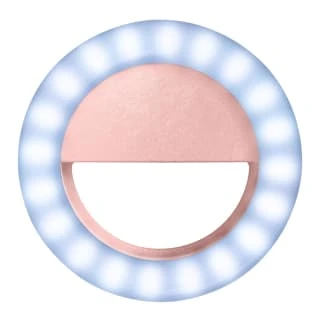 B&M Summer Vibes Smartphone Selfie Ring Light - Rose Gold - Image 2