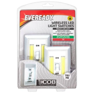 Eveready LED Light Switches 2pk