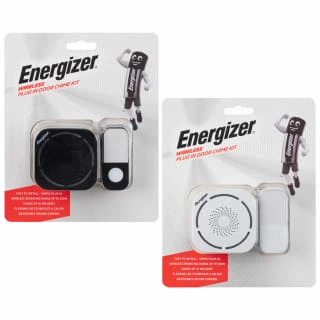 Energizer Wireless Plug-In Door Chime Kit - White - Image 2