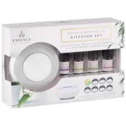 Essence Portable Essential Oil Diffuser Set 5pk