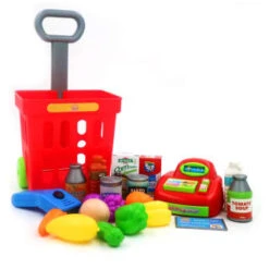 B&M Cash Register & Basket Set 27pcs