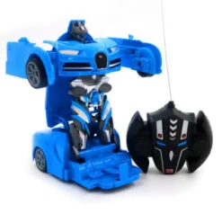 B&M Radio Controlled Transforming Car - Blue
