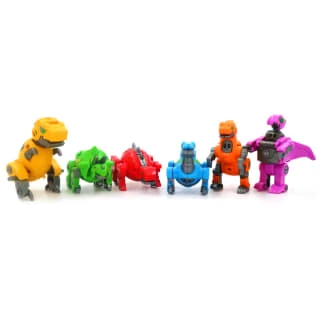 B&M Transforming Dino-Morphs 6pcs