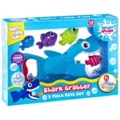 B&M Shark Grabber Bath Set 5pc