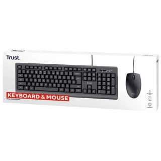 B&M Trust Wired Mouse & Keyboard 2pk - Image 3