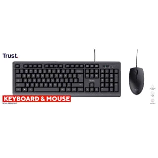 B&M Trust Wired Mouse & Keyboard 2pk - Image 4