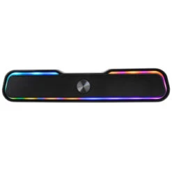 Goodmans Gaming Soundbar With Colour Changing LED Lighting