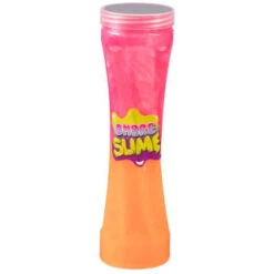 B&M Glitter Ombre Slime - Pink Orange