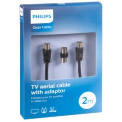 Philips 2 Metre Coax Cable