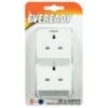 Eveready European Travel Adaptors 2pk