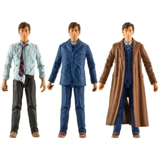 Doctor Who The Tenth Doctor Figure Set 3pk