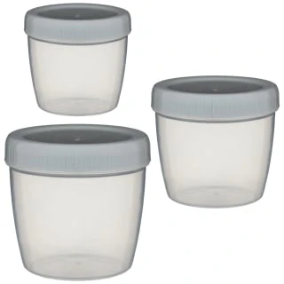 B&M Set Of 3 Snack Pots 3pk - Image 2