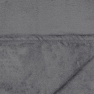 Simply Everyday Super Soft Throw - Grey - Image 3