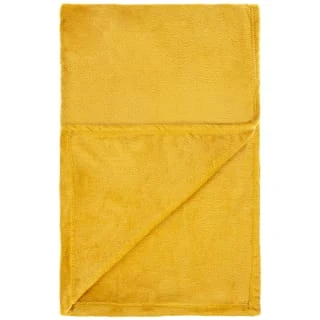 Simply Everyday Super Soft Throw - Ochre - Image 2