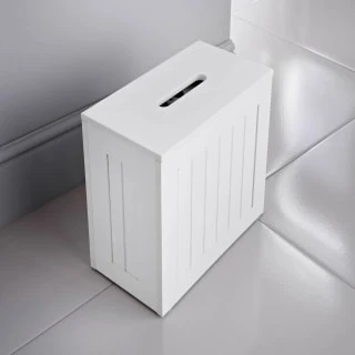 Maine Bathroom Storage Unit - White - Image 2