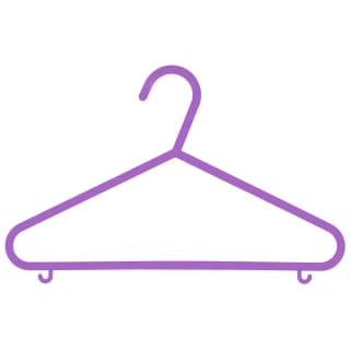 B&M Children's Hangers 10pk - Pastel - Image 7