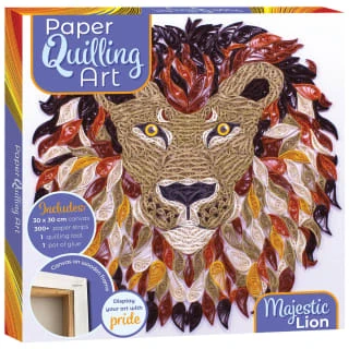 B&M Paper Quilling Art Lion