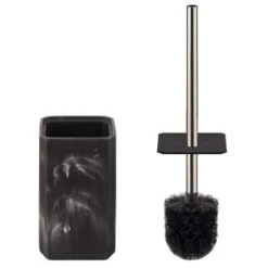 B&M Marble Toilet Brush - Grey