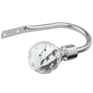 B&M Shiny Nickle Gem Curtain Hold Backs 2pk