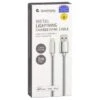 Goodmans Lightning Metal Charging Cable - Silver