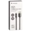 Goodmans USB Type C Metal Charge & Sync Cable - Black