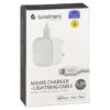 Goodmans Lightning Mains Charger & Cable 1.2m - White