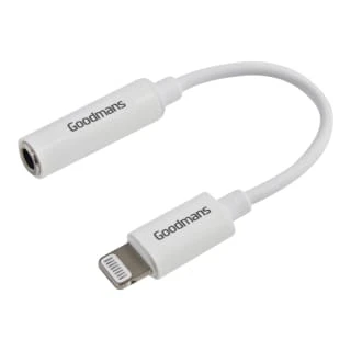 Goodmans Lightning Headphone Adapter - White - Image 2